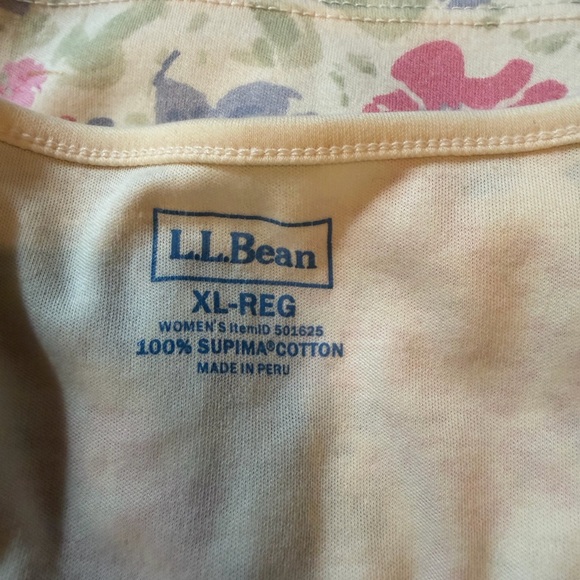 LL BEAN new without tags xl short night gown set of two - Picture 5 of 6